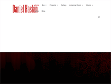 Tablet Screenshot of danielhaskin.com